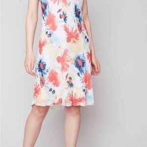 Floral Sleeveless Dress - Charlie B Multicolor size Petite S